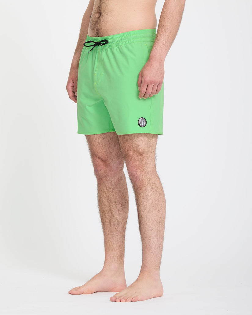 Boardshort Lido Solid Trunk 16" - Island Green