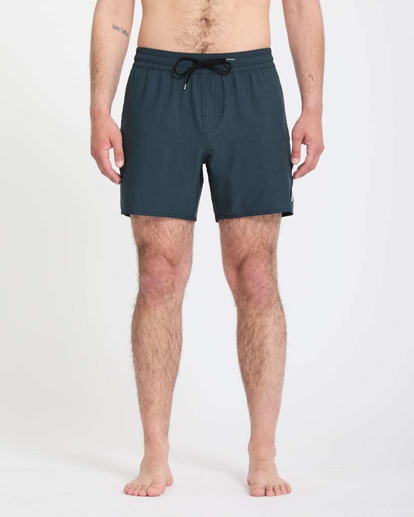 Boardshort Lido Solid Trunk 16" - Midnight Blue