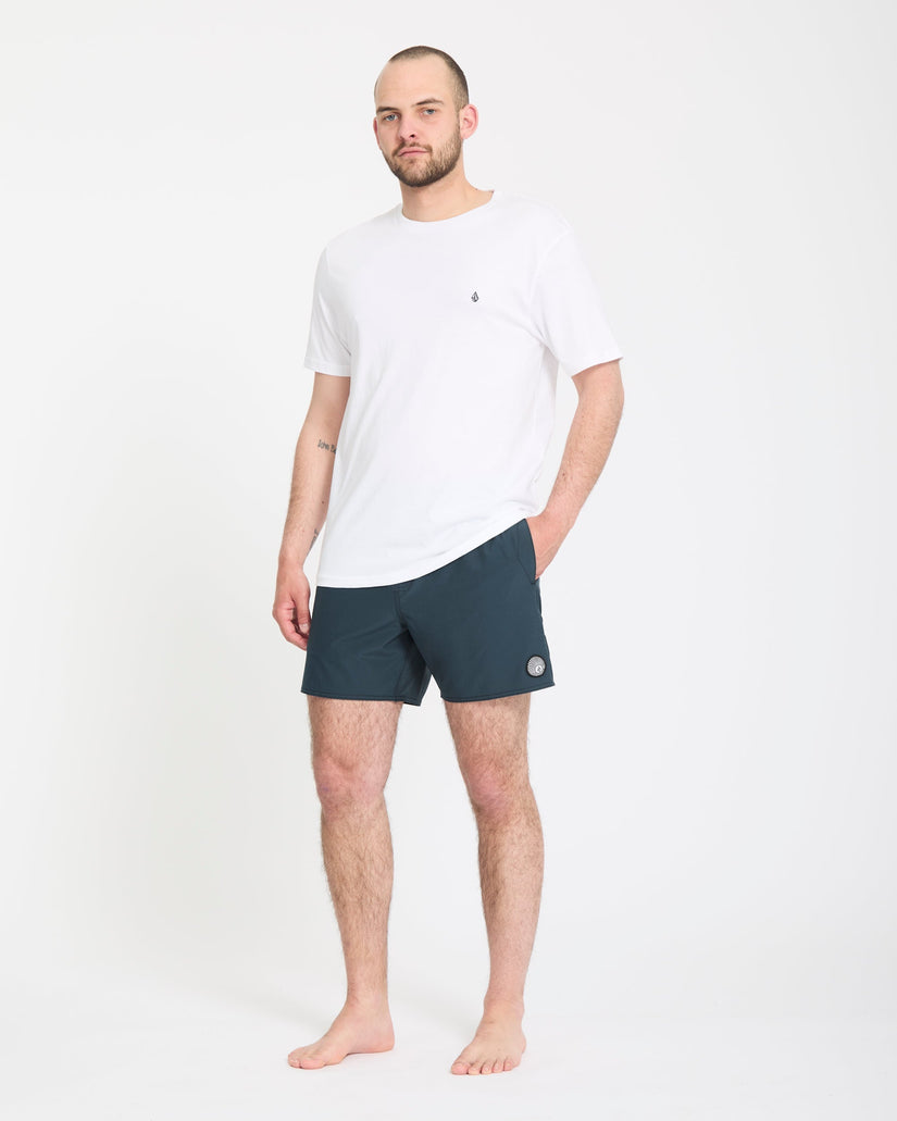 Boardshort Lido Solid Trunk 16" - Midnight Blue