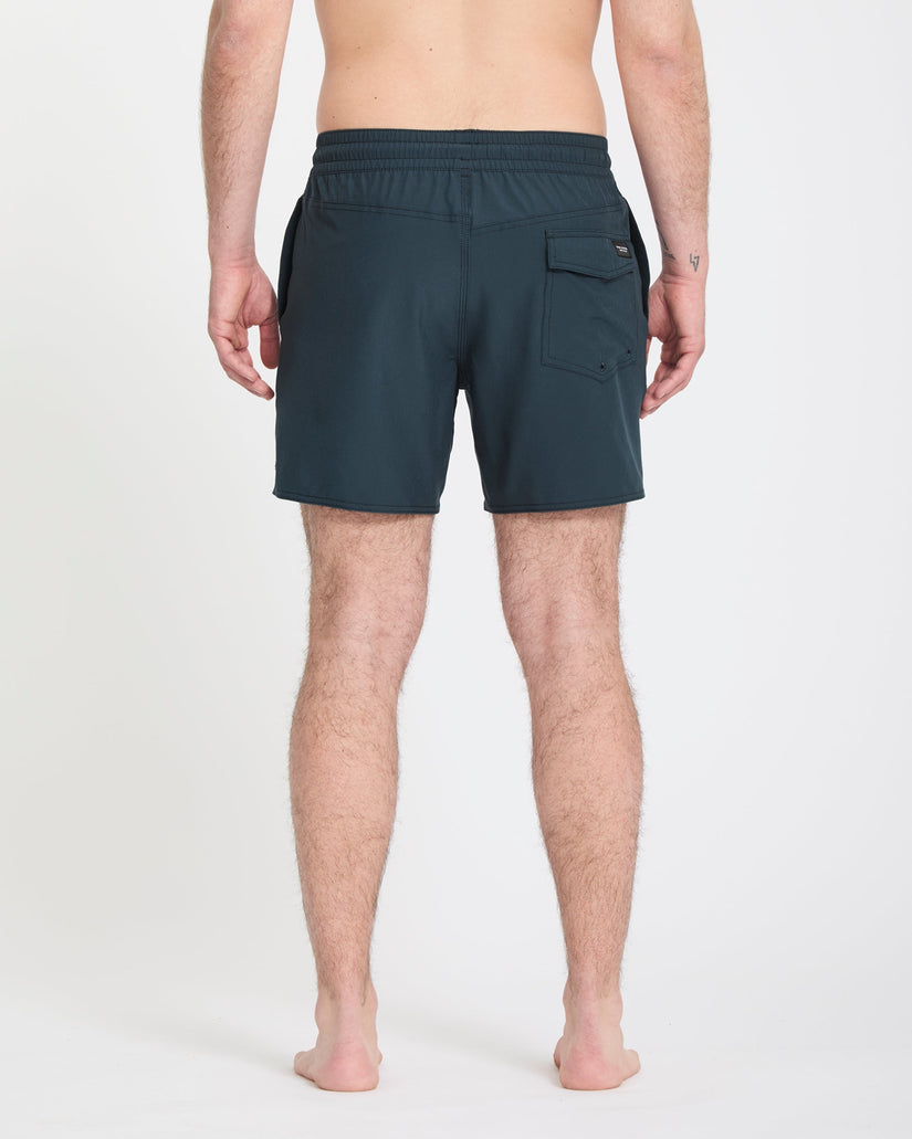 Boardshort Lido Solid Trunk 16" - Midnight Blue