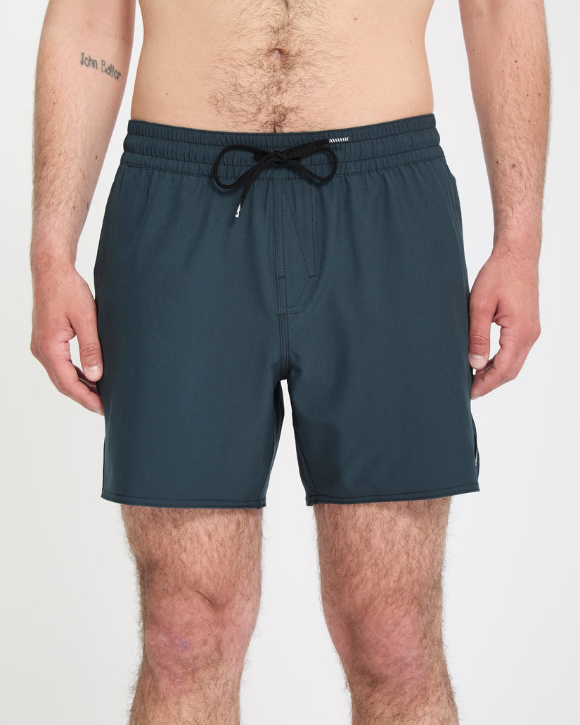 Boardshort Lido Solid Trunk 16" - Midnight Blue