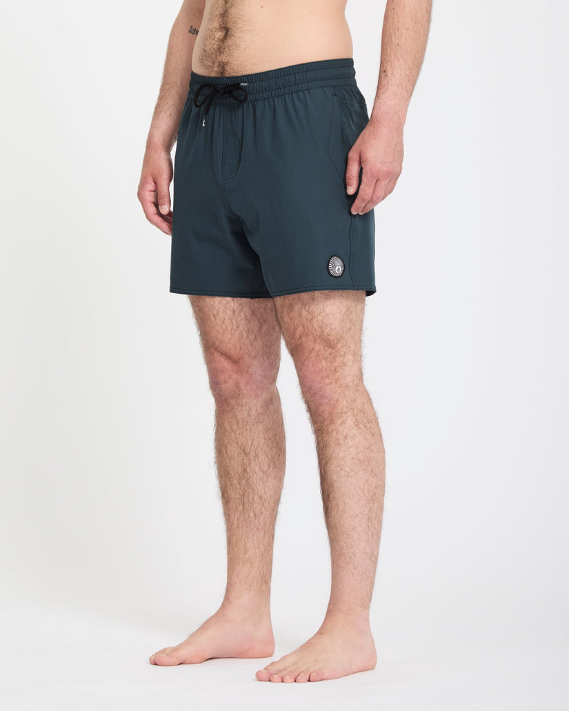 Boardshort Lido Solid Trunk 16" - Midnight Blue