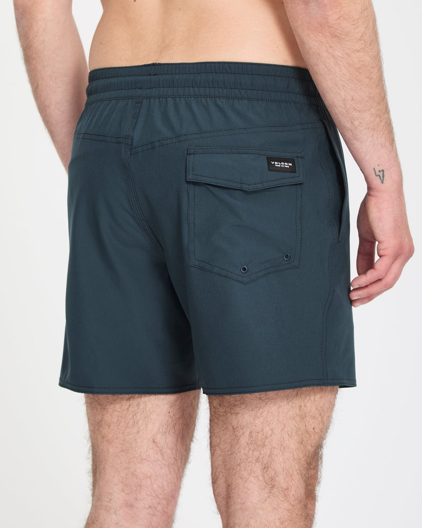 Boardshort Lido Solid Trunk 16" - Midnight Blue