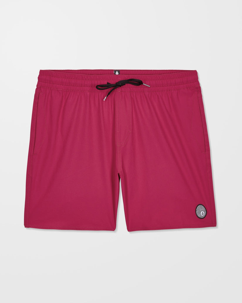 Boardshort Lido Solid Trunk 16" - Sangria