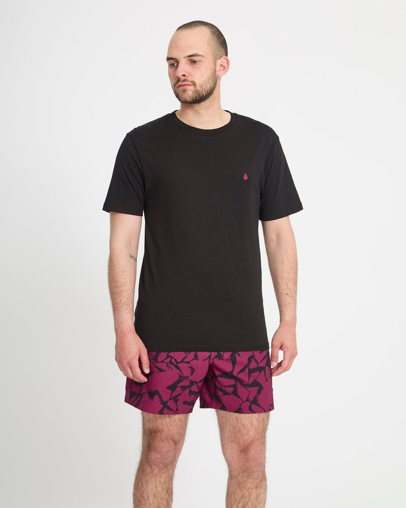 Boardshort Lido Print Trunk 16" - Sangria