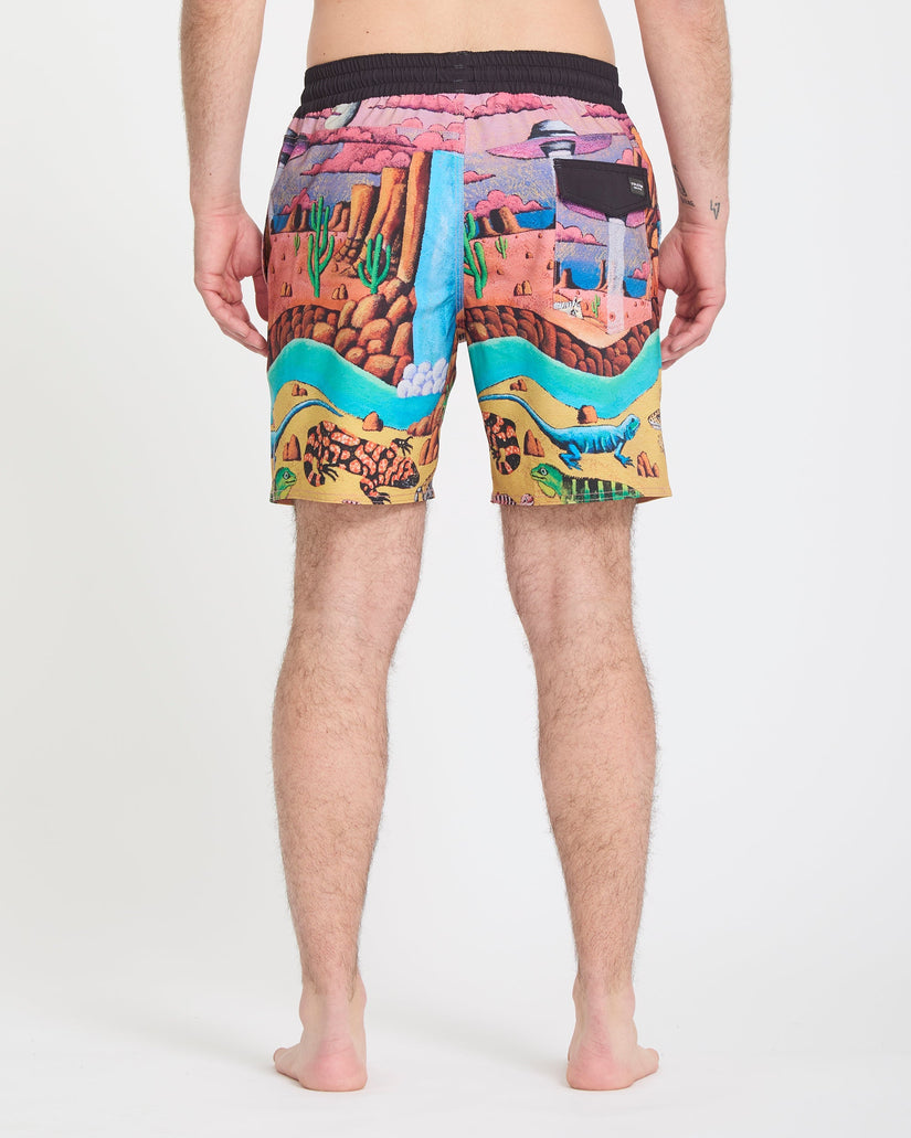 Boardshort Mickey Mason Trunk 17" - Multi