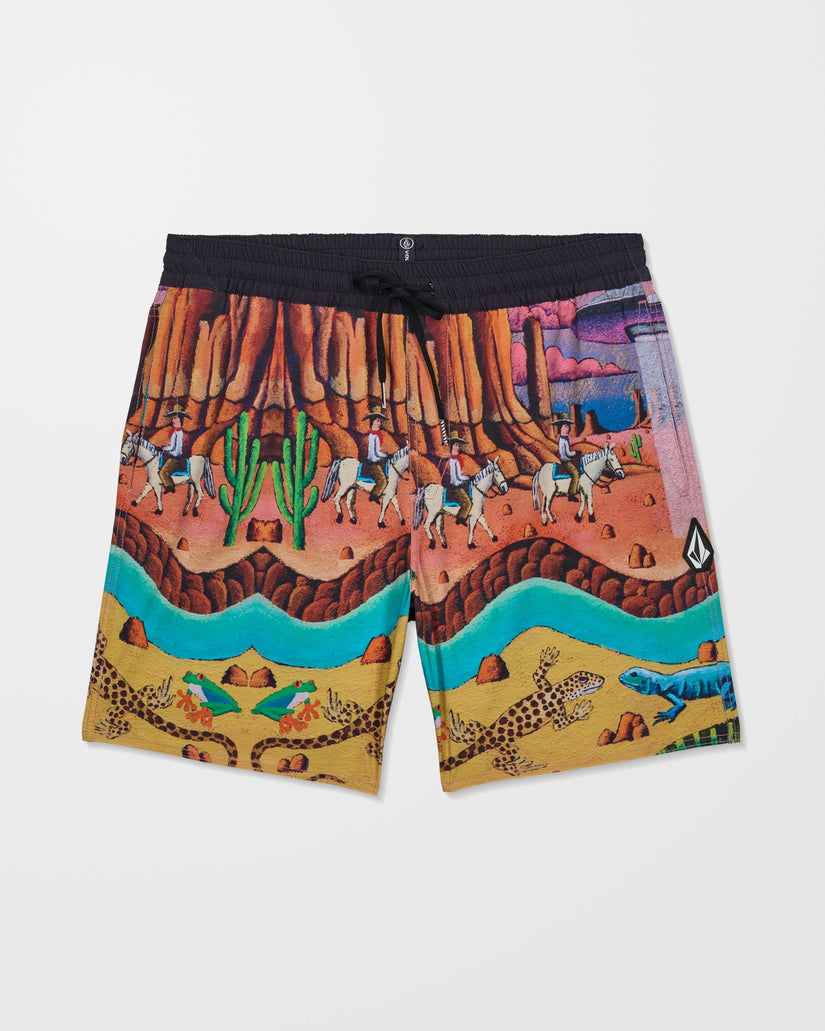 Boardshort Mickey Mason Trunk 17" - Multi