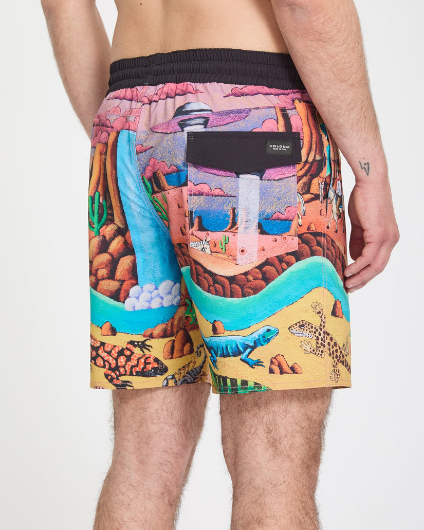 Boardshort Mickey Mason Trunk 17" - Multi