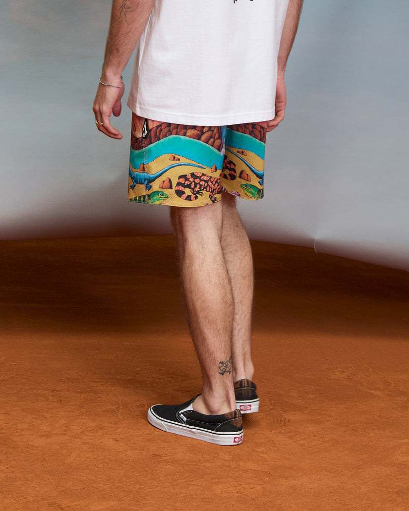 Boardshort Mickey Mason Trunk 17" - Multi