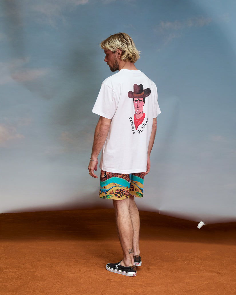 Boardshort Mickey Mason Trunk 17" - Multi