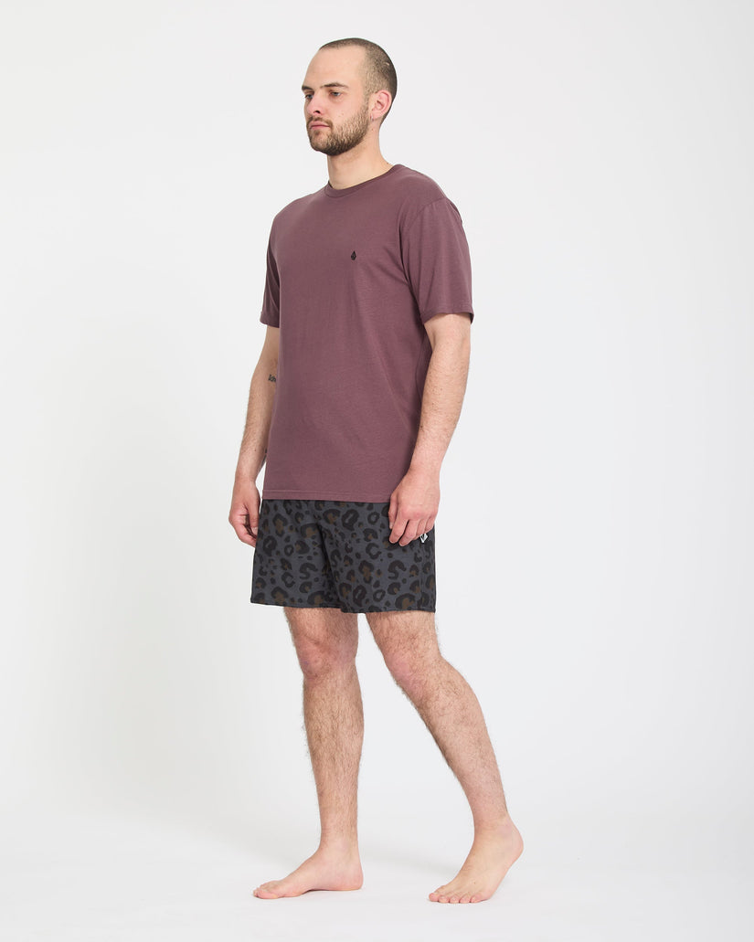 Boardshort Melange Trunk 17" - Asphalt Black
