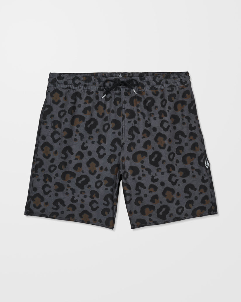 Boardshort Melange Trunk 17" - Asphalt Black