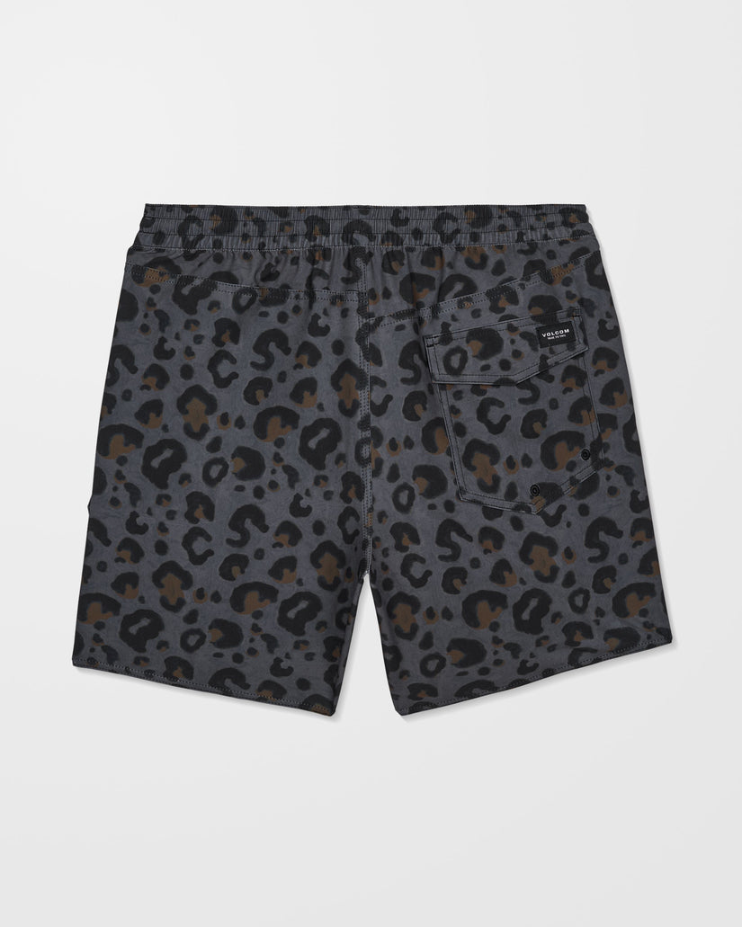 Boardshort Melange Trunk 17" - Asphalt Black
