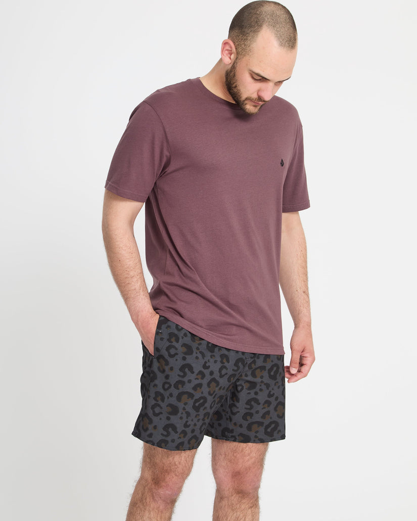 Boardshort Melange Trunk 17" - Asphalt Black