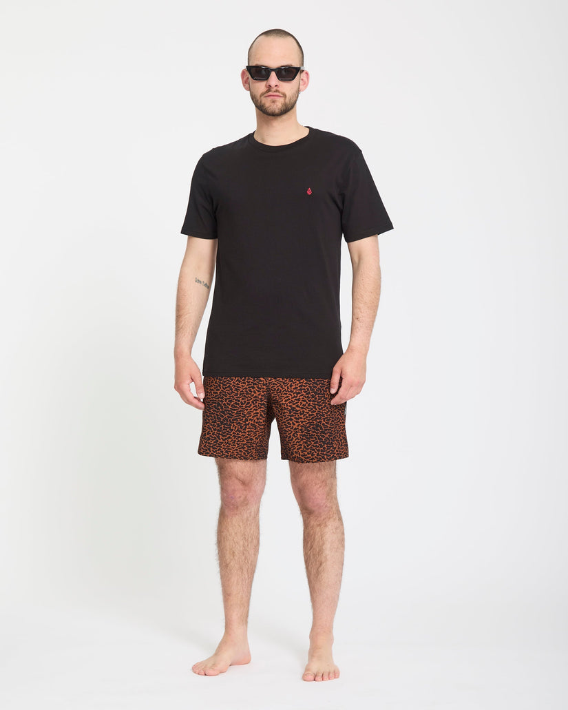 Boardshort Melange Trunk 17" - Brown Horn