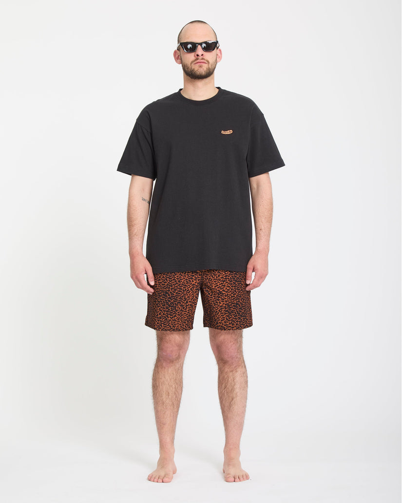 Boardshort Melange Trunk 17" - Brown Horn