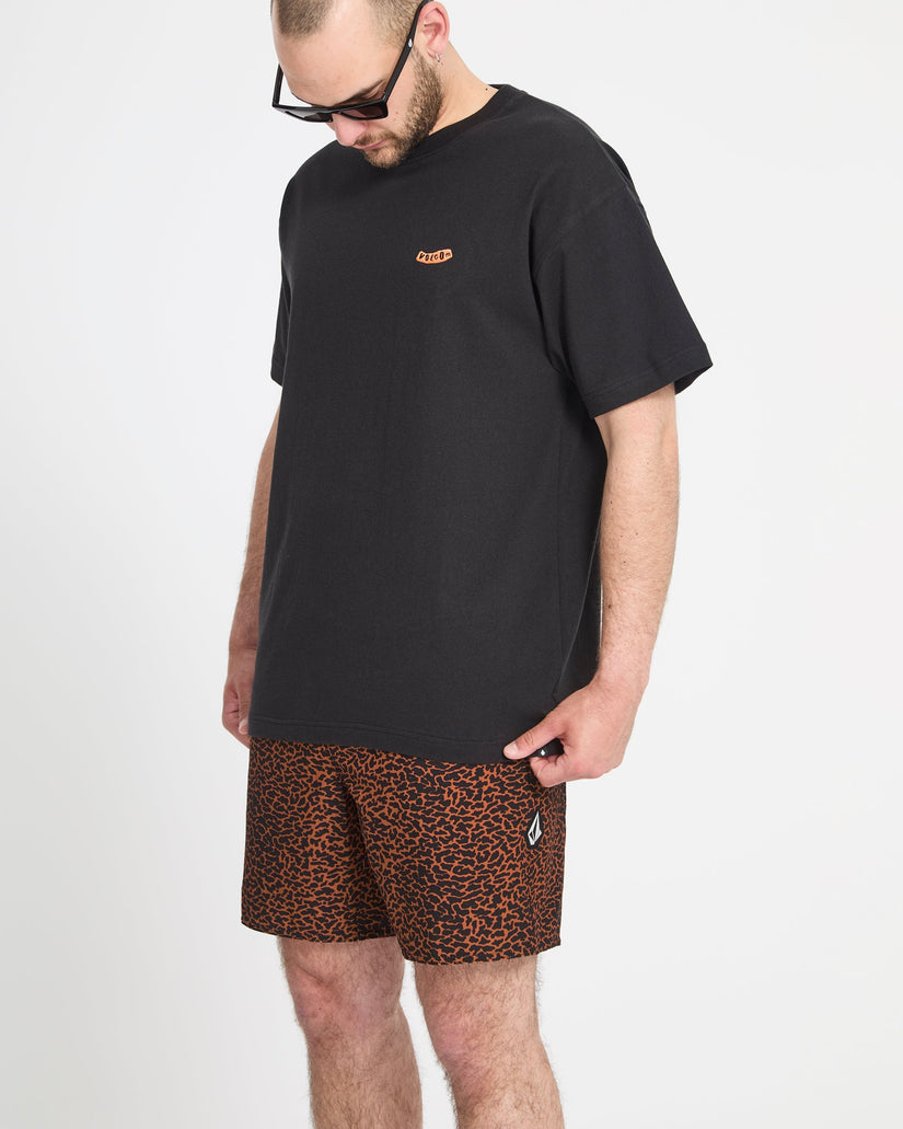 Boardshort Melange Trunk 17" - Brown Horn