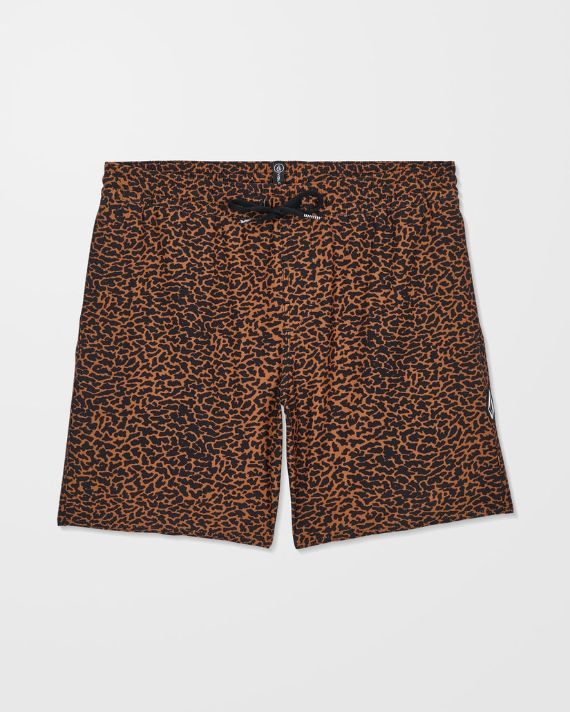 Boardshort Melange Trunk 17" - Brown Horn