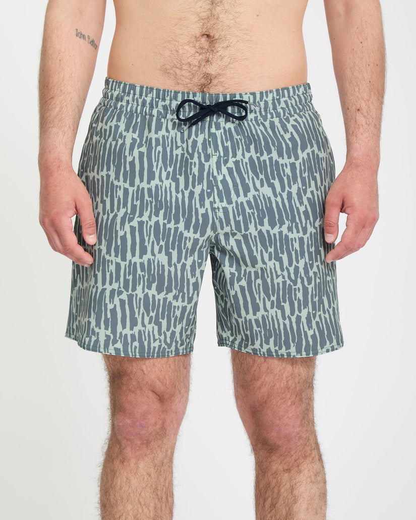 Boardshort Melange Trunk 17" - Tradewinds