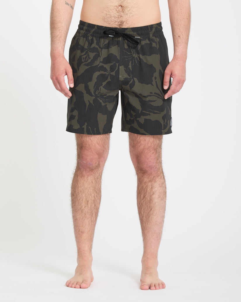 Boardshort Psyche Cotton 17" - Ivy