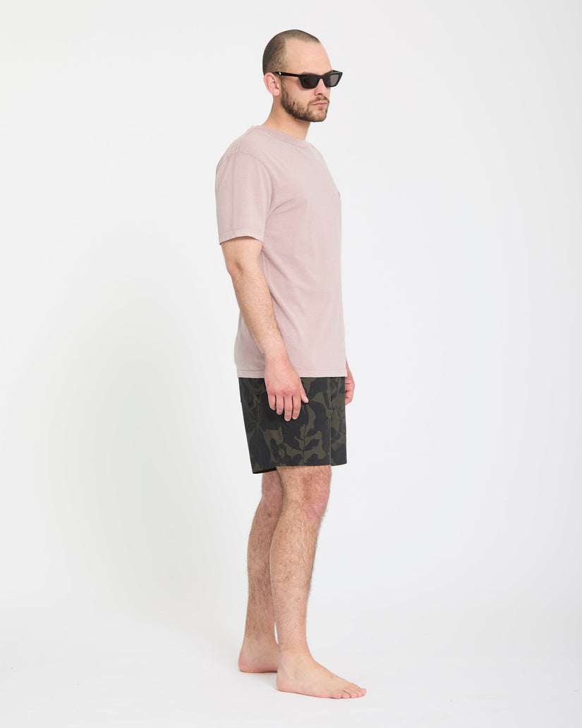 Boardshort Psyche Cotton 17" - Ivy