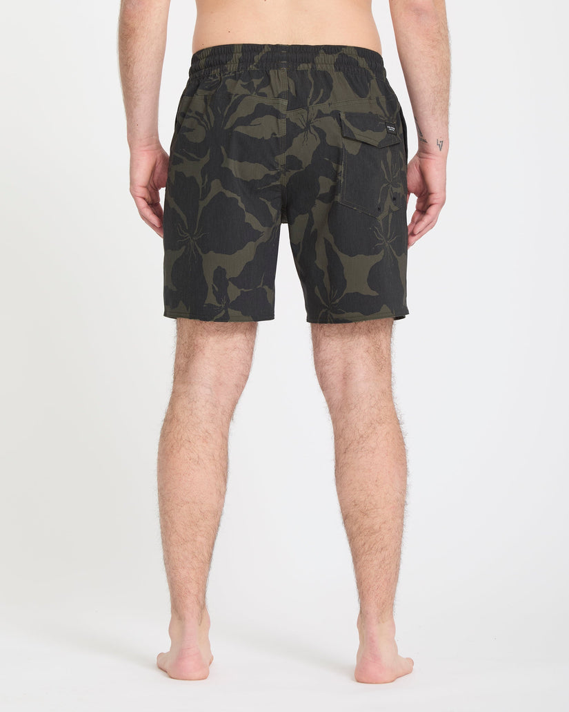 Boardshort Psyche Cotton 17" - Ivy