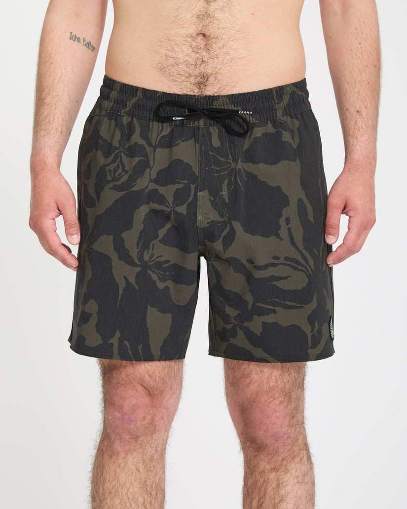 Boardshort Psyche Cotton 17" - Ivy