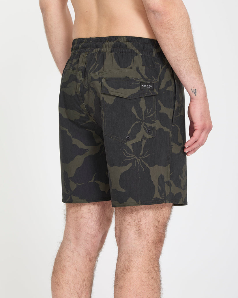 Boardshort Psyche Cotton 17" - Ivy