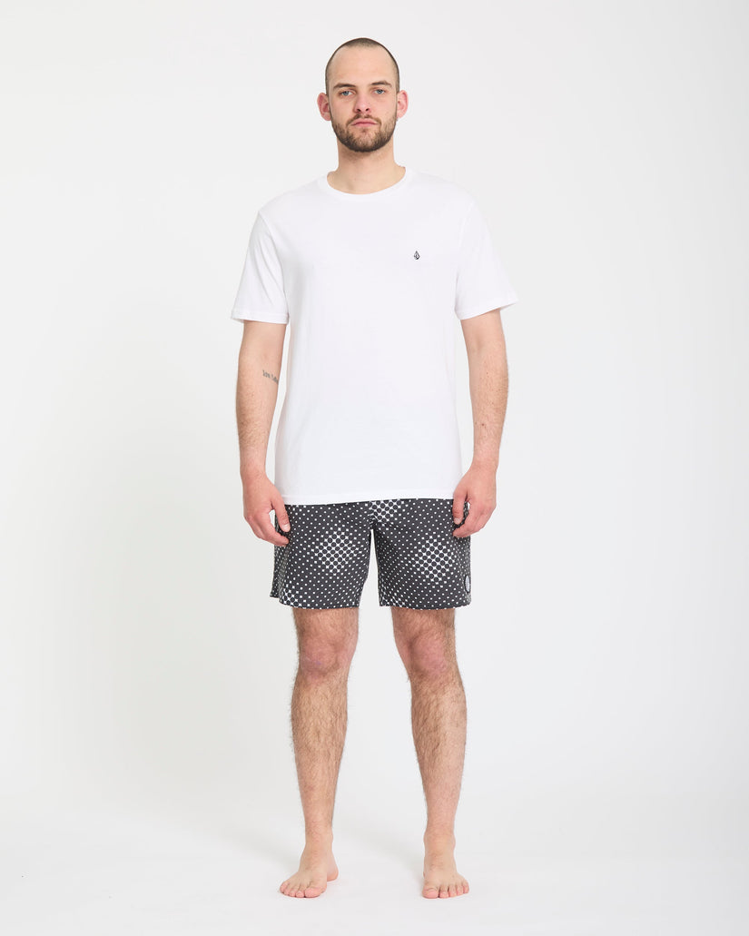 Boardshort Psyche Cotton 17" - Matte Black