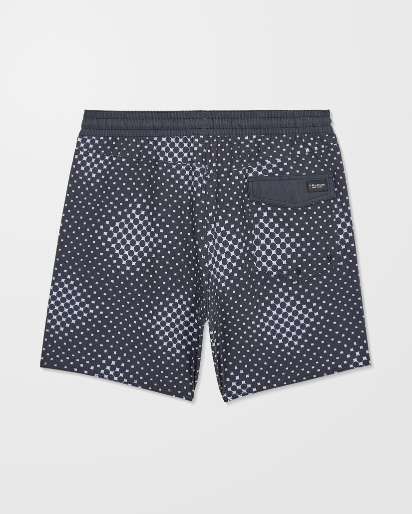 Boardshort Psyche Cotton 17" - Matte Black