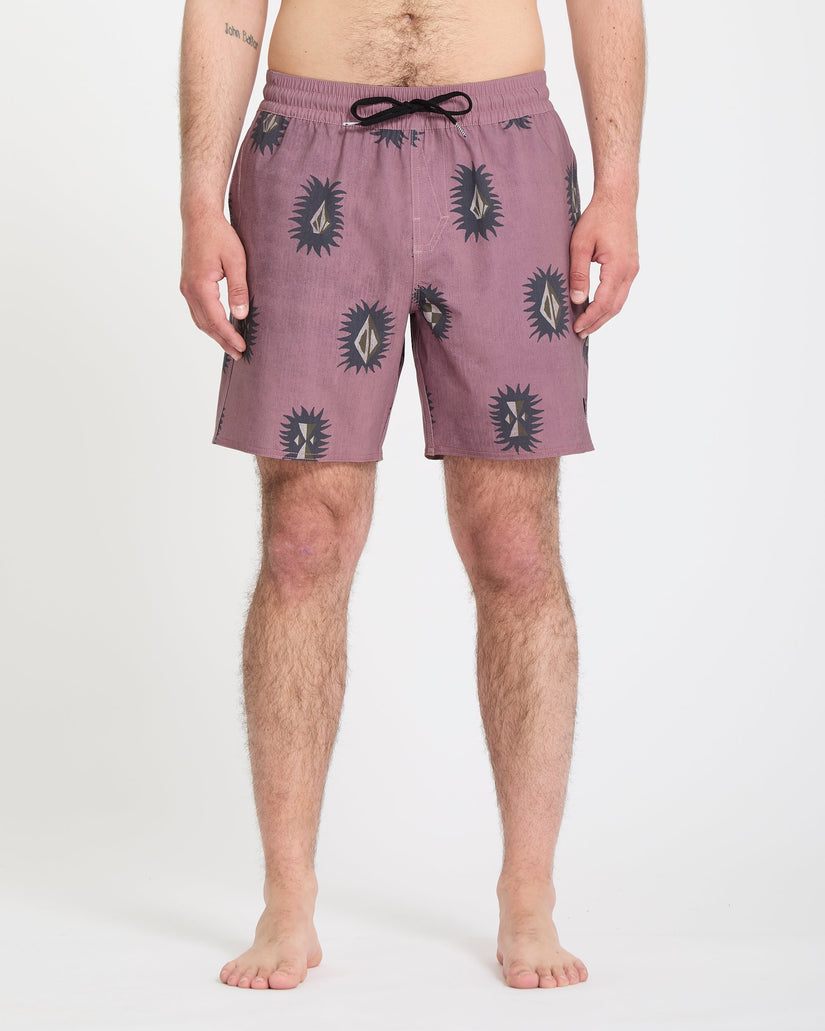 Boardshort Psyche Cotton 17" - Stone Rose