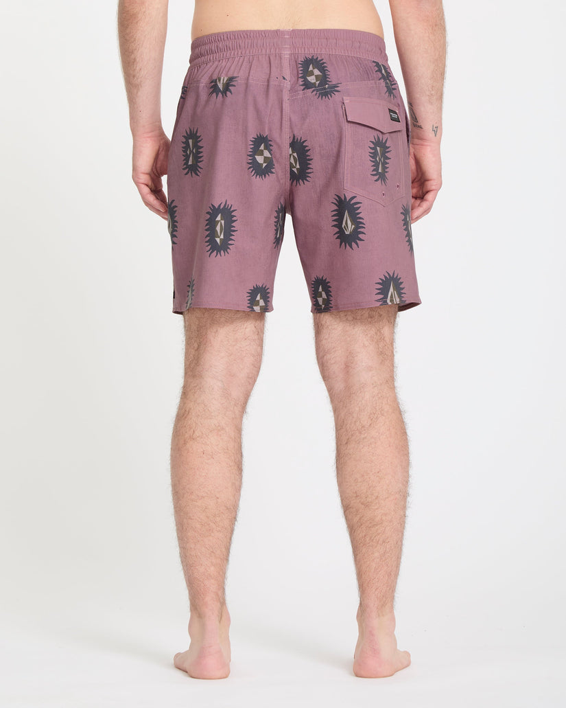 Boardshort Psyche Cotton 17" - Stone Rose