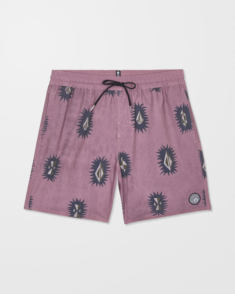Boardshort Psyche Cotton 17" - Stone Rose