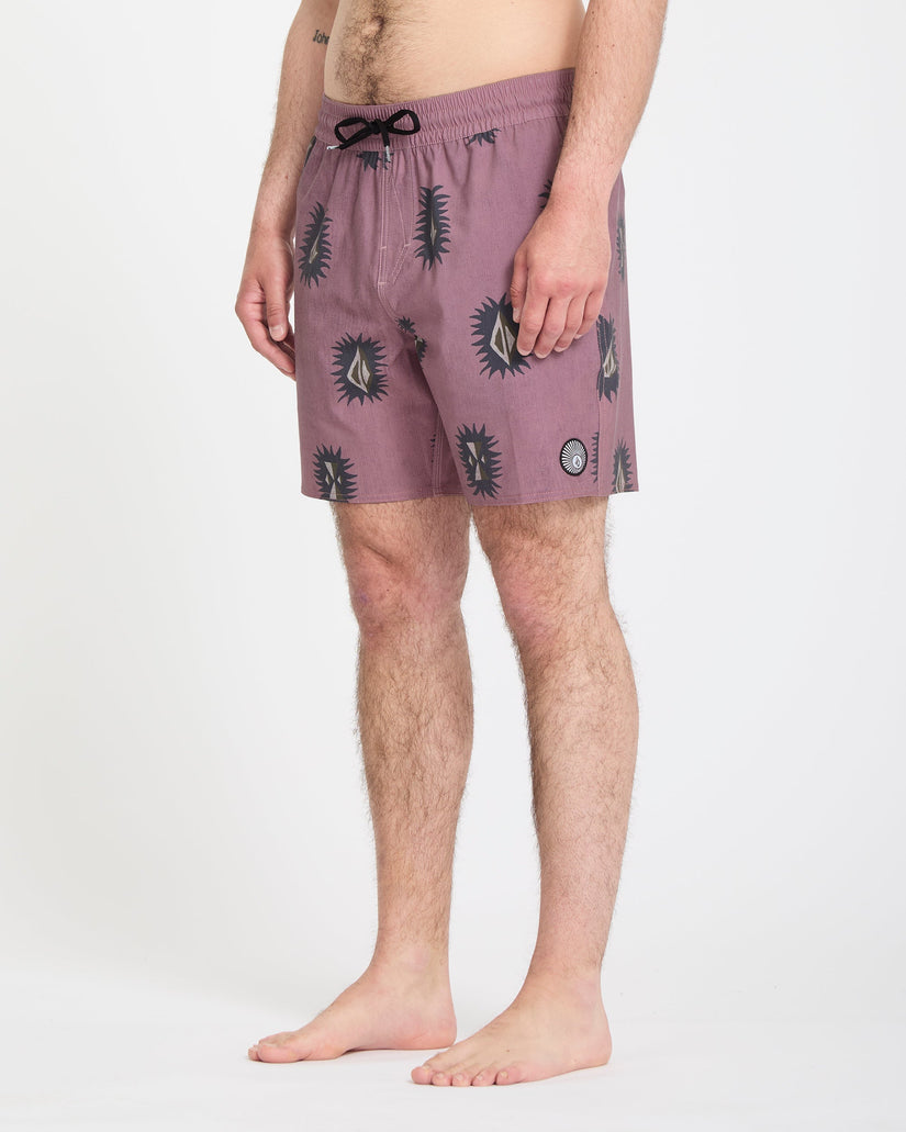 Boardshort Psyche Cotton 17" - Stone Rose