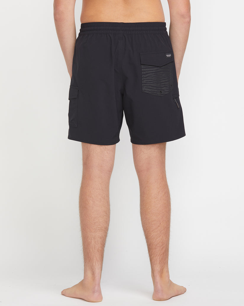 Boardshort Truly Liberators 17" - BLACK