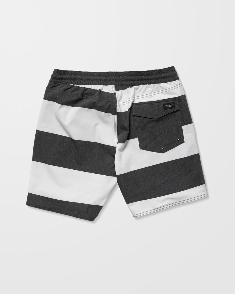 Boardshort Psyche Cotton Trunk 17" - Black