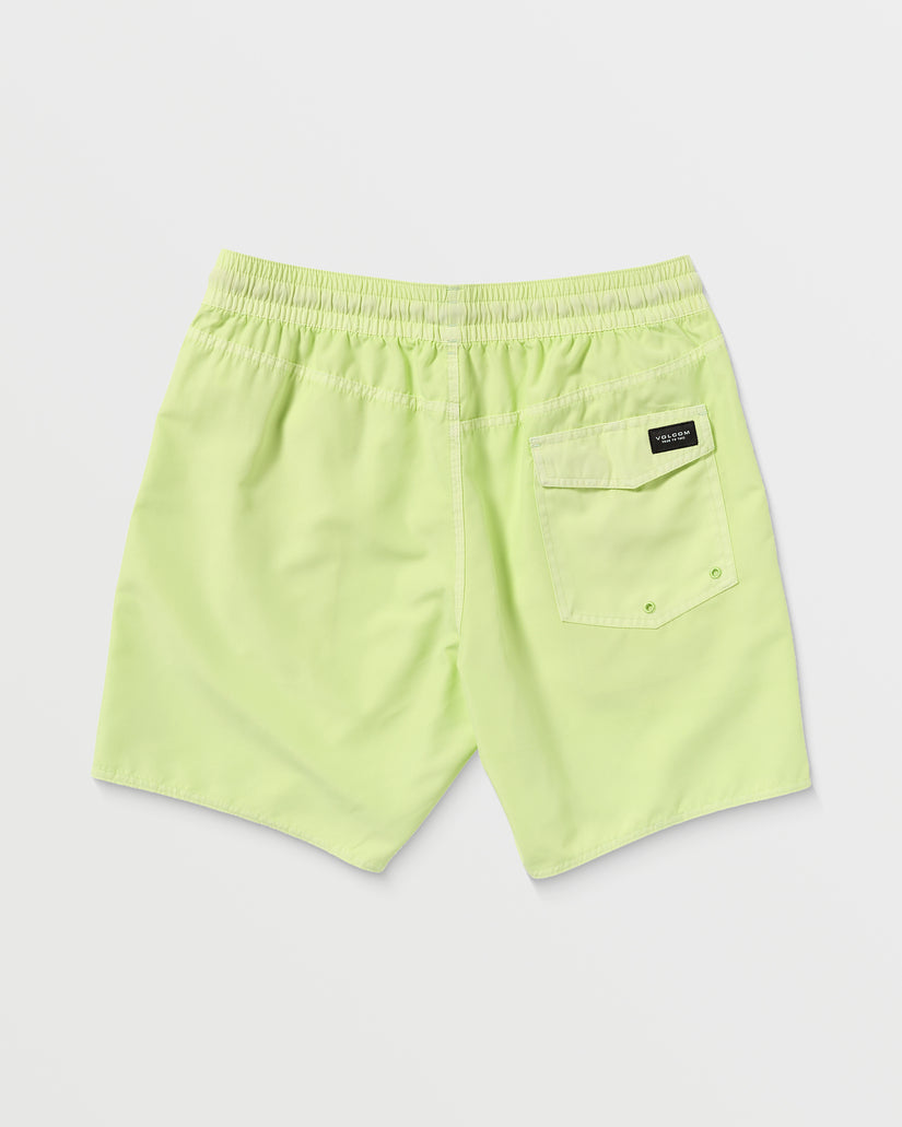 Boardshort Center Trunk 17" - MIST GREEN