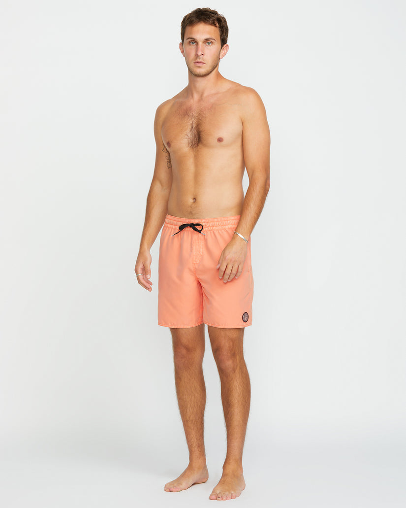 Boardshort Center Trunk 17" - PALE PEACH