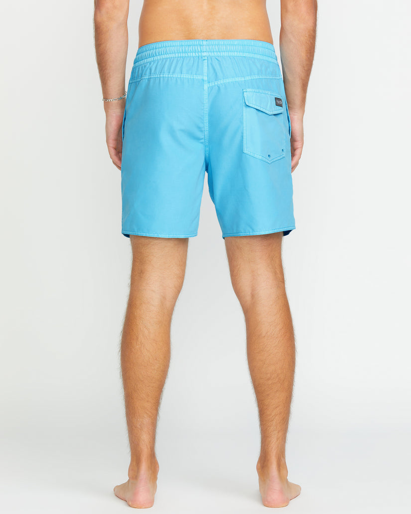 Boardshort Center Trunk 17" - RESIN BLUE