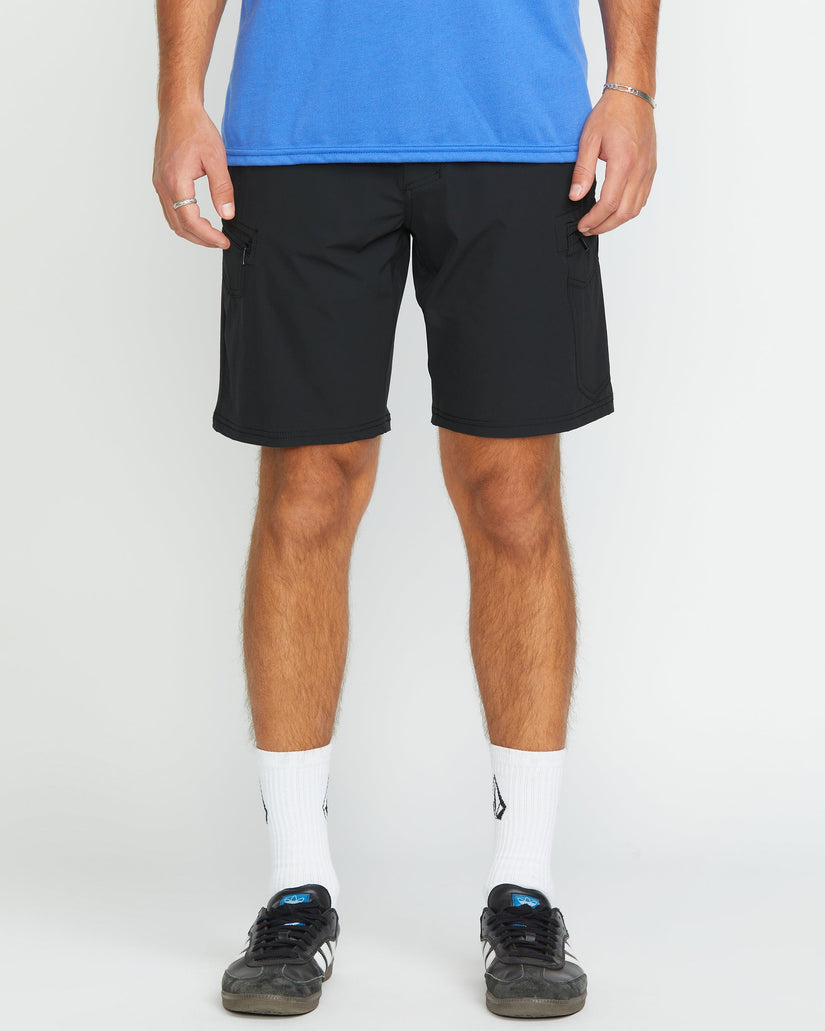 Short cargo hybride Cashed In 20" - Black