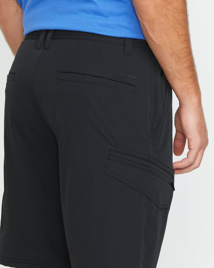Short cargo hybride Cashed In 20" - Black