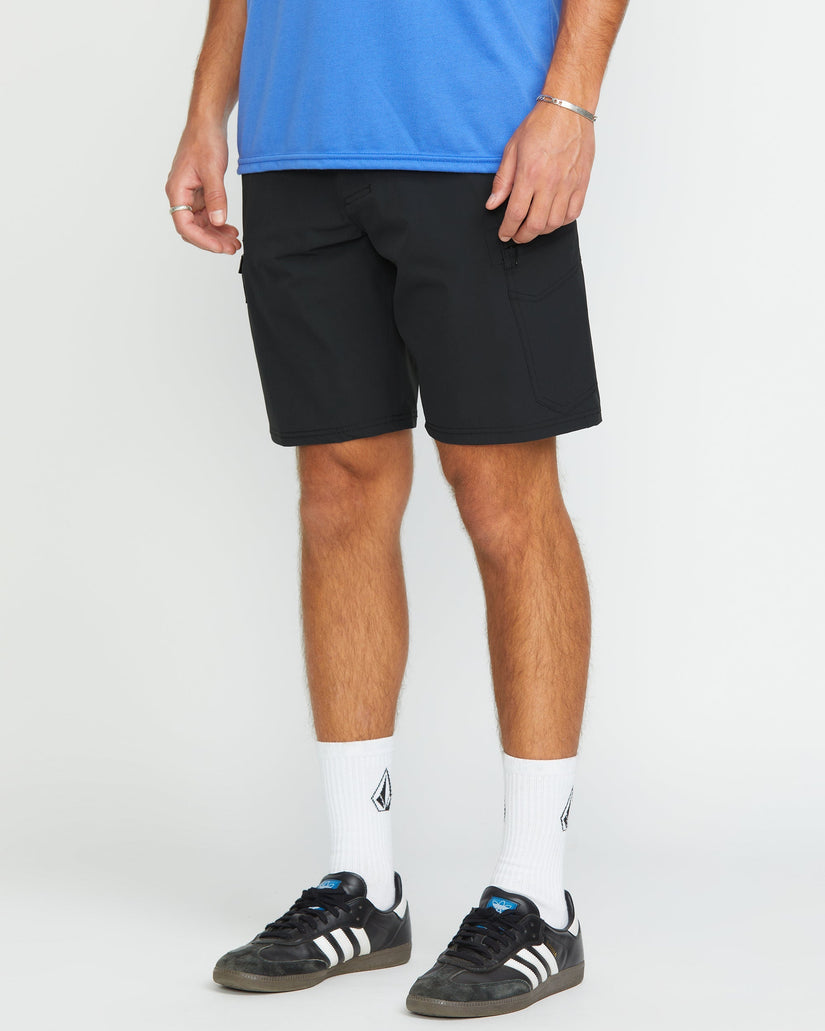 Short cargo hybride Cashed In 20" - Black