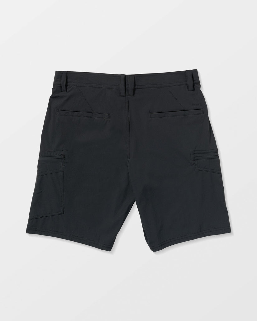 Short cargo hybride Cashed In 20" - Black