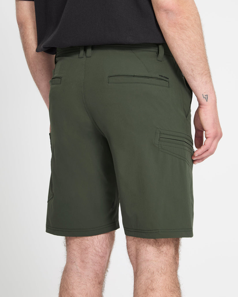 Short cargo hybride Cashed In 20" - Squadron Green