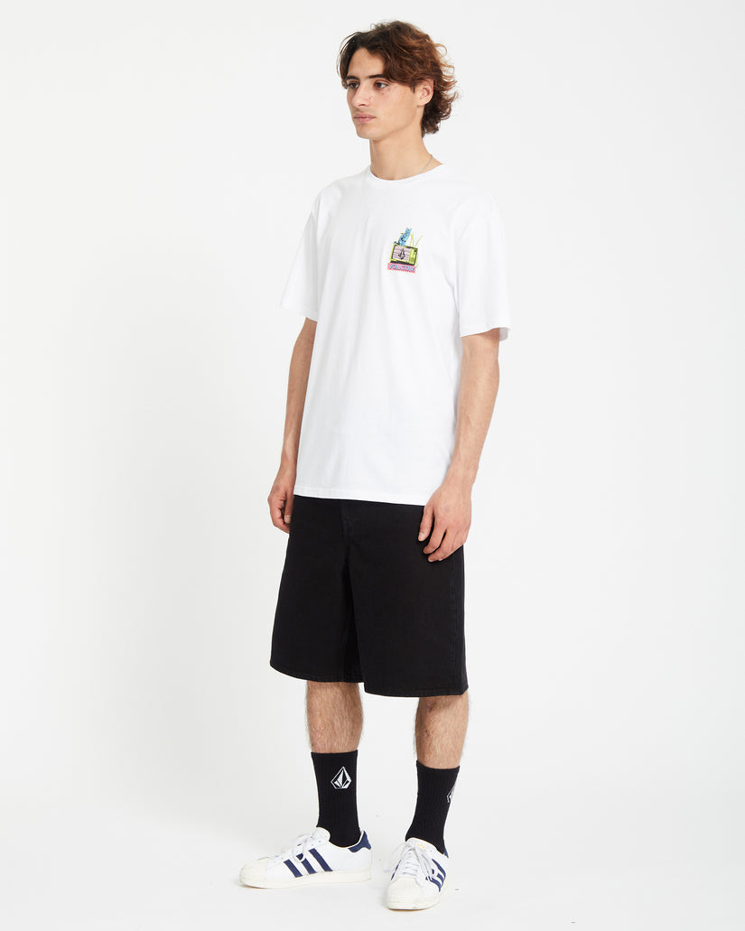 T-shirt Catv - WHITE