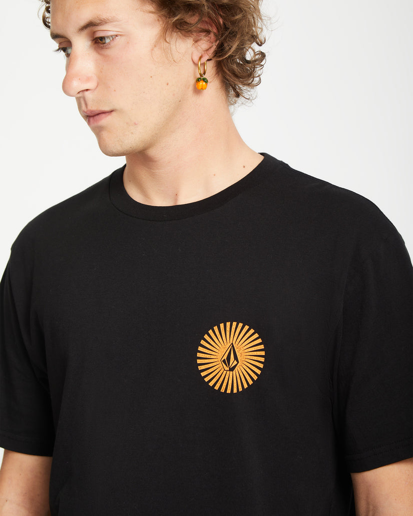 T-shirt Get Out - BLACK