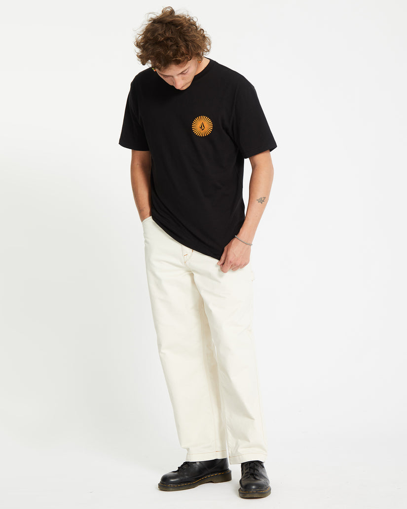T-shirt Get Out - BLACK
