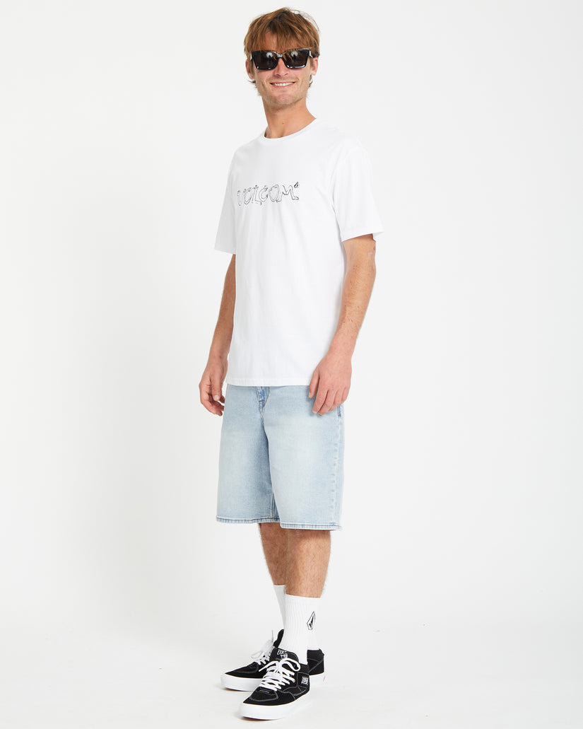 T-shirt Crazybal - WHITE