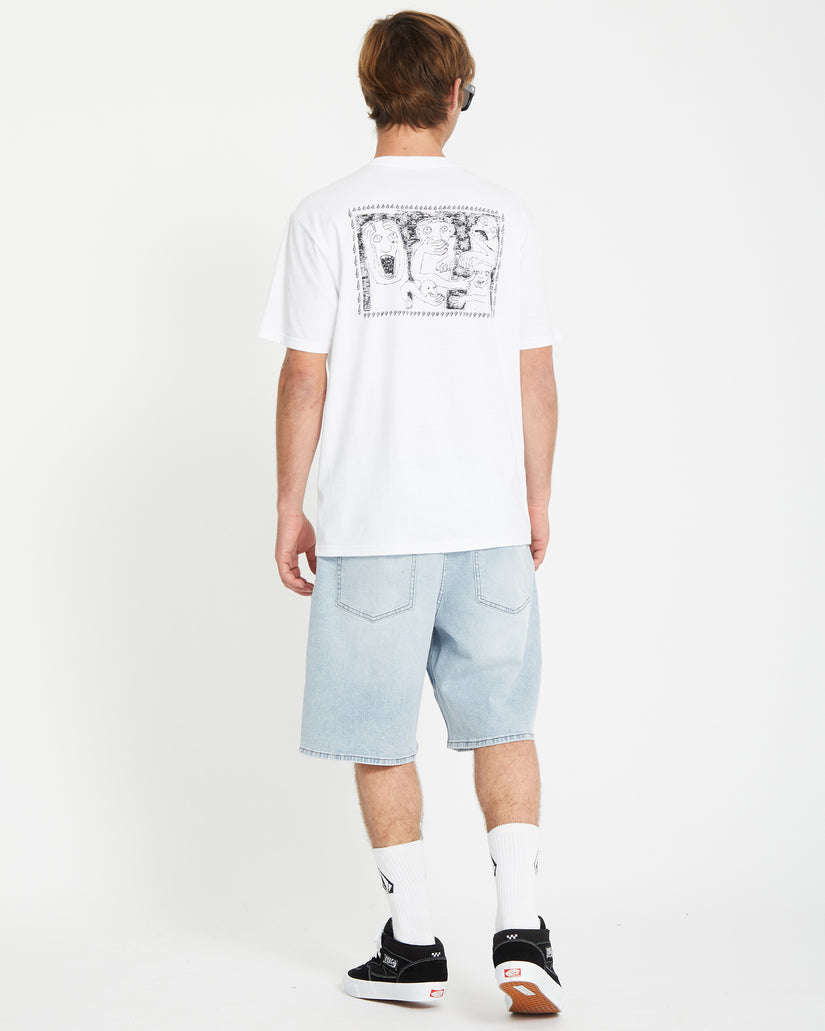 T-shirt Crazybal - WHITE