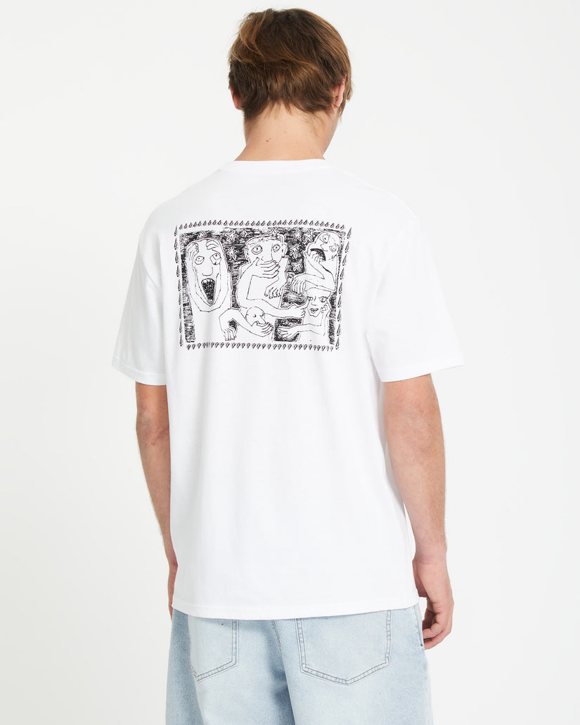 T-shirt Crazybal - WHITE